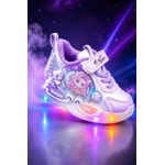 Fashion, accesorii si bijuterii - Copii - Incaltaminte copii - Sneakers si tenisi copii - Adidasi cu luminite Papusa - Mov Marimea 21 - Mov - Infinity.ro
