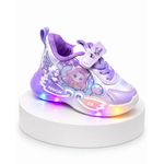 Fashion, accesorii si bijuterii - Copii - Incaltaminte copii - Sneakers si tenisi copii - Adidasi cu luminite Papusa - Mov Marimea 21 - Mov - Infinity.ro