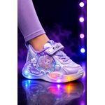 Fashion, accesorii si bijuterii - Copii - Incaltaminte copii - Sneakers si tenisi copii - Adidasi cu luminite Papusa - Mov Marimea 21 - Mov - Infinity.ro