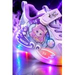 Fashion, accesorii si bijuterii - Copii - Incaltaminte copii - Sneakers si tenisi copii - Adidasi cu luminite Papusa - Mov Marimea 21 - Mov - Infinity.ro
