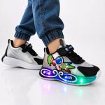 Fashion, accesorii si bijuterii - Copii - Incaltaminte copii - Sneakers si tenisi copii - Adidasi Cosmo cu luminite pentru baieti Marimea 21 - Infinity.ro