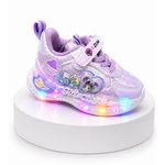Fashion, accesorii si bijuterii - Copii - Incaltaminte copii - Sneakers si tenisi copii - Adidasi cu luminite Shine Marimea 21 - Mov - Infinity.ro