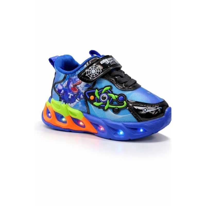 Fashion, accesorii si bijuterii - Copii - Incaltaminte copii - Pantofi copii - Adidasi cu luminite Dino Super Style Marimea 21 - Infinity.ro