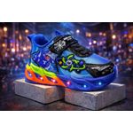 Fashion, accesorii si bijuterii - Copii - Incaltaminte copii - Pantofi copii - Adidasi cu luminite Dino Super Style Marimea 21 - Infinity.ro