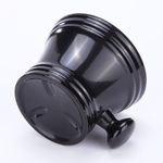 Ingrijire personala si Cosmetice - Aparate & accesorii ingrijire personala - Aparate de ras si tuns - Accesorii aparate de ras - Bol de Barbierit pentru Spuma de Ras, pentru Brici sau Aparat de Ras Clasic cu Lame, Negru - Infinity.ro
