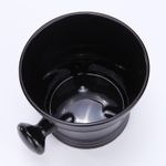 Ingrijire personala si Cosmetice - Aparate & accesorii ingrijire personala - Aparate de ras si tuns - Accesorii aparate de ras - Bol de Barbierit pentru Spuma de Ras, pentru Brici sau Aparat de Ras Clasic cu Lame, Negru - Infinity.ro