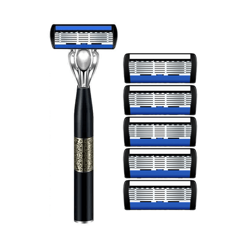 Ingrijire personala si Cosmetice - Aparate & accesorii ingrijire personala - Aparate de ras si tuns - Accesorii aparate de ras - Set 15 Rezerve cu 7 Lame pentru Barbierit PriStyle, Fata si Corp, Sigur, Confortabil - Infinity.ro