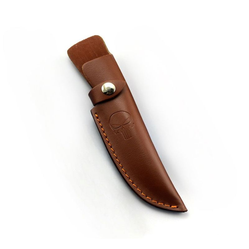 Sport si Outdoor - Camping - Cutite, bricege si accesorii - Accesorii cutite si bricege - Teaca din Piele Ecologica, pentru Briceag sau Cutit, Maro, PriStlye, 23cm - Infinity.ro