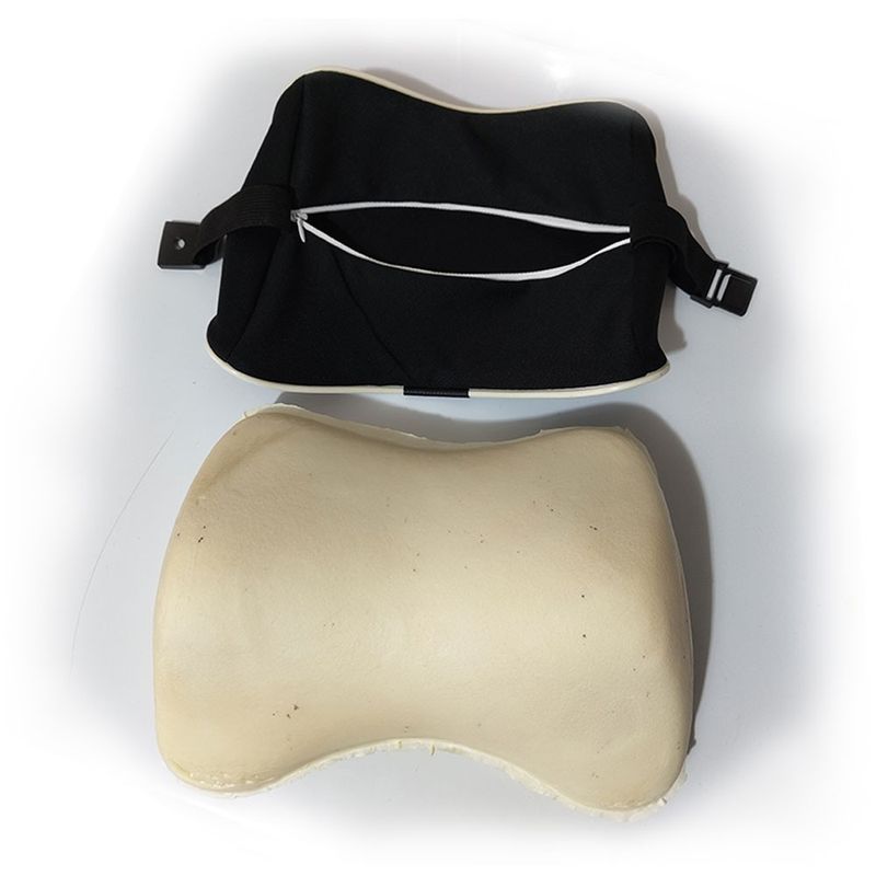Auto si Moto - Piese auto si accesorii - Interior auto - Accesorii interior - Perna Auto Cervicala din Spuma cu Memorie, pentru Tetiera Masina, Universala, Negru - Infinity.ro