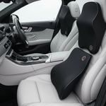 Auto si Moto - Piese auto si accesorii - Interior auto - Accesorii interior - Set 2 Perne Ergonomice Auto pentru Scaun si Tetiera, Suport Lombar si Cervical, Confort Premium - Infinity.ro