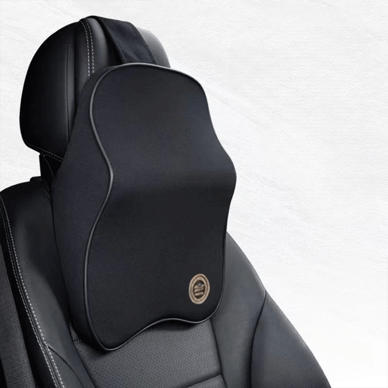 Auto si Moto - Piese auto si accesorii - Interior auto - Accesorii interior - Set 2 Perne Ergonomice Auto pentru Scaun si Tetiera, Suport Lombar si Cervical, Confort Premium - Infinity.ro