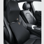 Auto si Moto - Piese auto si accesorii - Interior auto - Accesorii interior - Perna Ergonomica Auto pentru Scaun, Suport Lombar, Confort Premium, Neagra - Infinity.ro