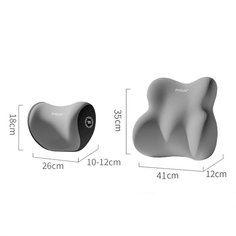 Auto si Moto - Piese auto si accesorii - Interior auto - Accesorii interior - Perna Lombara Auto din Spuma cu Memorie, Suport Ergonomic pentru Spate, Confort Premium pentru Condus Indelungat, Roz - Infinity.ro