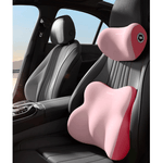 Auto si Moto - Piese auto si accesorii - Interior auto - Accesorii interior - Perna Lombara Auto din Spuma cu Memorie, Suport Ergonomic pentru Spate, Confort Premium pentru Condus Indelungat, Roz - Infinity.ro