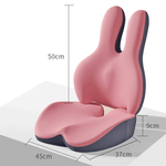 Auto si Moto - Piese auto si accesorii - Interior auto - Accesorii interior - Perna Ergonomica Auto pentru Scaun, din Spuma cu Memorie, Suport Sezut, Design Ortopedic, Neagra - Infinity.ro