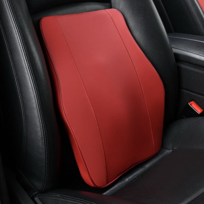 Auto si Moto - Piese auto si accesorii - Interior auto - Accesorii interior - Set 2 Perne Auto Ergonomice pentru Tetiera si Spate, Suport Lombar si Cervical, 40x33x8, 21x26x13 cm - Infinity.ro
