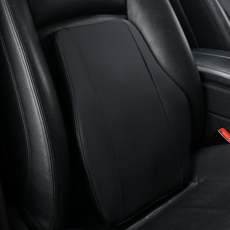 Auto si Moto - Piese auto si accesorii - Interior auto - Accesorii interior - Set 2 Perne Auto Ergonomice pentru Tetiera si Spate, Suport Lombar si Cervical, 40x33x8, 21x26x13 cm - Infinity.ro