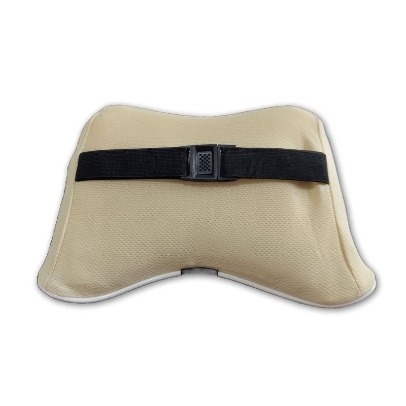 Auto si Moto - Piese auto si accesorii - Interior auto - Accesorii interior - Perna Auto Cervicala din Spuma cu Memorie, pentru Tetiera Masina, Universala, Alba - Infinity.ro