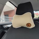 Auto si Moto - Piese auto si accesorii - Interior auto - Accesorii interior - Perna Auto Cervicala din Spuma cu Memorie, pentru Tetiera Masina, Universala, Alba - Infinity.ro