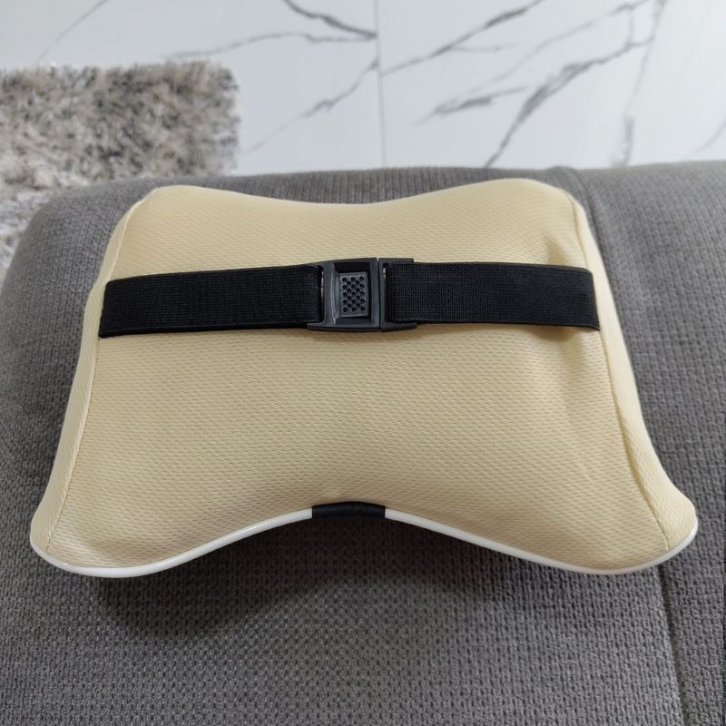 Auto si Moto - Piese auto si accesorii - Interior auto - Accesorii interior - Perna Auto Cervicala din Spuma cu Memorie, pentru Tetiera Masina, Universala, Alba - Infinity.ro