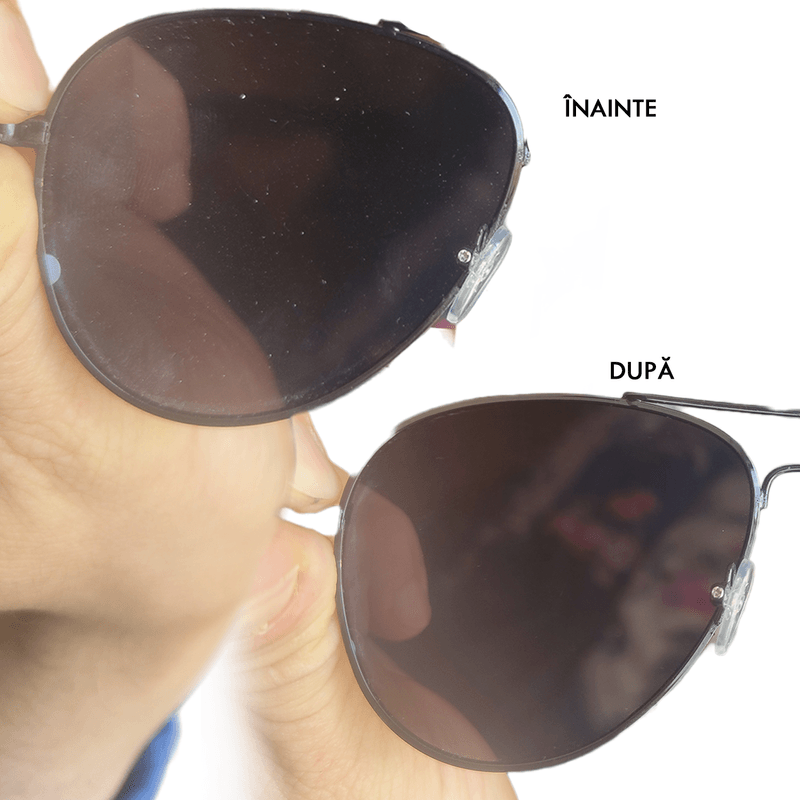 Ingrijire personala si Cosmetice - Sanatate si wellness - Optica medicala - Accesorii pentru ochelari si lentile de contact - Set 4 x Lavete pentru Ochelari de Sticla si Plastic, Pentru Lentile Contact si Telefon, 15x15cm - Infinity.ro