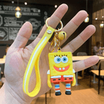 Fashion, accesorii si bijuterii - Barbati - Accesorii barbati - Alte accesorii barbati - Breloc pentru Chei si Fermoar de Rucsac sau Penar, cu Jucarie SpongeBob Squarepants, Pentru Adulti si Copii - Infinity.ro