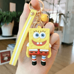 Fashion, accesorii si bijuterii - Barbati - Accesorii barbati - Alte accesorii barbati - Breloc pentru Chei si Fermoar de Rucsac sau Penar, cu Jucarie SpongeBob Squarepants, Pentru Adulti si Copii - Infinity.ro