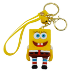 Fashion, accesorii si bijuterii - Barbati - Accesorii barbati - Alte accesorii barbati - Breloc pentru Chei si Fermoar de Rucsac sau Penar, cu Jucarie SpongeBob Squarepants, Pentru Adulti si Copii - Infinity.ro