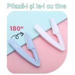 Ingrijire personala si Cosmetice - Aparate & accesorii ingrijire personala - Aparate de ras si tuns - Aparate de ras clasice - Set 3 brici pentru fata, cu Lama Ascutita pentru finisare sprancene si par facial - Infinity.ro
