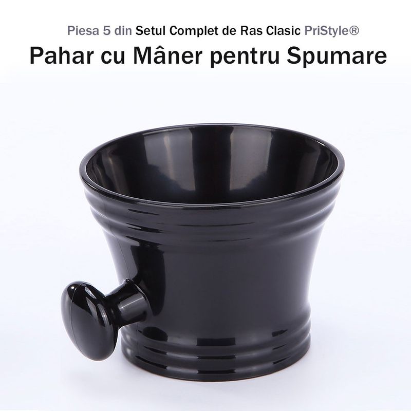 Ingrijire personala si Cosmetice - Aparate & accesorii ingrijire personala - Aparate de ras si tuns - Aparate de ras clasice - Set Aparat de Ras Clasic din 5 Piese, Cutie de Transport si Depozitare - Infinity.ro