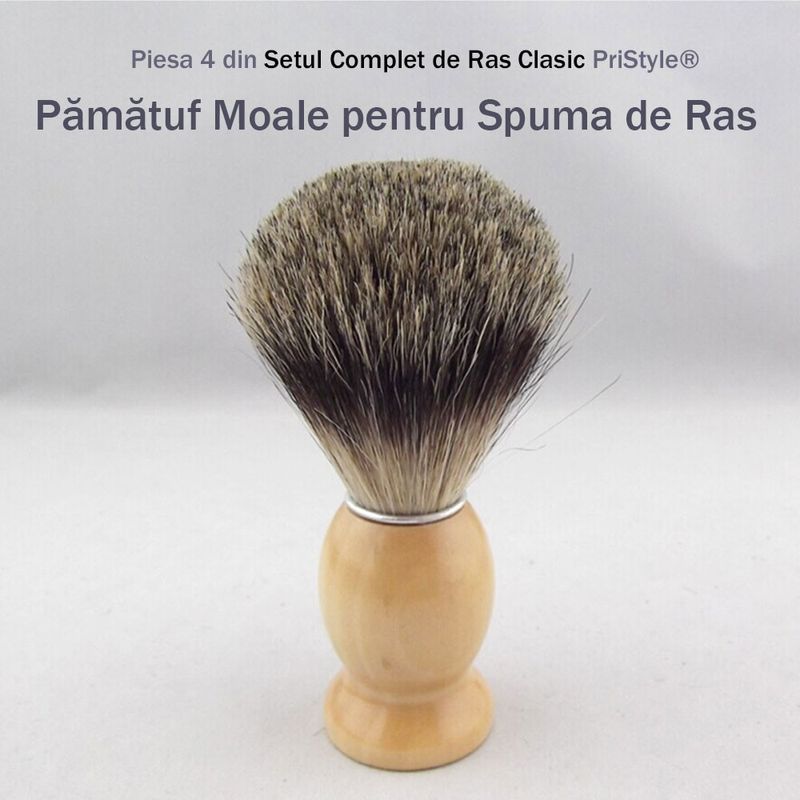 Ingrijire personala si Cosmetice - Aparate & accesorii ingrijire personala - Aparate de ras si tuns - Aparate de ras clasice - Set de Ras Ultra din 6 Piese compus din Aparat de Ras Metalic, 50 Lame de Schimb Incluse - Infinity.ro