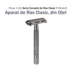Ingrijire personala si Cosmetice - Aparate & accesorii ingrijire personala - Aparate de ras si tuns - Aparate de ras clasice - Set Aparat de Ras Clasic, Cutie de Transport si Depozitare - Infinity.ro