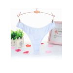 Fashion, accesorii si bijuterii - Femei - Lenjerie si pijamale femei - Lenjerie intima femei - Set 3 chiloti lenjerie intima pentru dama tip tanga, Multifloral in 3 culori, din Bumbac 100%, Crem, Alb, Roz, XS - Infinity.ro