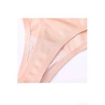 Fashion, accesorii si bijuterii - Femei - Lenjerie si pijamale femei - Lenjerie intima femei - Set 3 Chiloti de dama Premium tip Tanga, Satinati, Respirabili si Sexy, Fara Cusatura, Roz, marimea M, PriStyle® - Infinity.ro