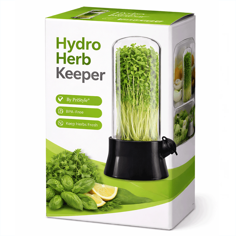 Casa si Gradina - Bucatarie si vesela - Organizare si depozitare bucatarie - Cutii alimentare - Germinator pentru Microplante cu Capac Transparent, Mini Sera pentru Cultivare Acasa, Negru, 27x13 cm - Infinity.ro