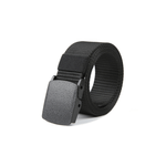 Fashion, accesorii si bijuterii - Barbati - Accesorii barbati - Curele barbati - Curea Pentru Barbati si Baieti, fara Gauri, cu Inchidere Simpla si Rapida, Lungime Reglabila, Negru, 500kg - Infinity.ro