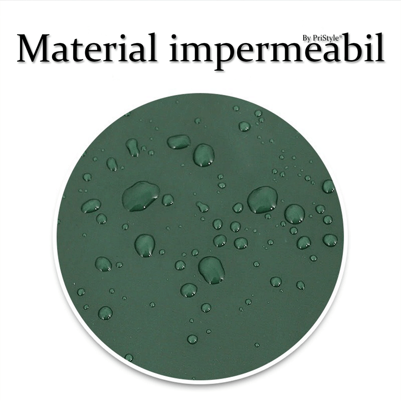 Casa si Gradina - Textile si covoare - Textile bucatarie - Sorturi bucatarie si gratar - Sort de Bucatarie cu Buzunar Mare, Imprimeu Ustensile si Portiuni Laterale de Sters Mainile, Verde - Infinity.ro