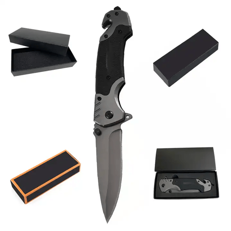 Sport si Outdoor - Camping - Cutite, bricege si accesorii - Cutite si bricege - Cutit Pliabil Premium, tip Briceag, Lama de Otel Calit 3cr13, 20cm - Infinity.ro
