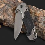 Sport si Outdoor - Camping - Cutite, bricege si accesorii - Cutite si bricege - Cutit Pliabil Premium, tip Briceag, Lama de Otel Calit 3cr13, 20cm - Infinity.ro
