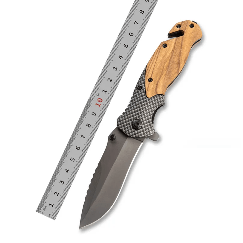 Sport si Outdoor - Camping - Cutite, bricege si accesorii - Cutite si bricege - Cutit Premium Pliabil tip briceag, Cu Blocare Lama, Otel Calit, 20cm - Infinity.ro
