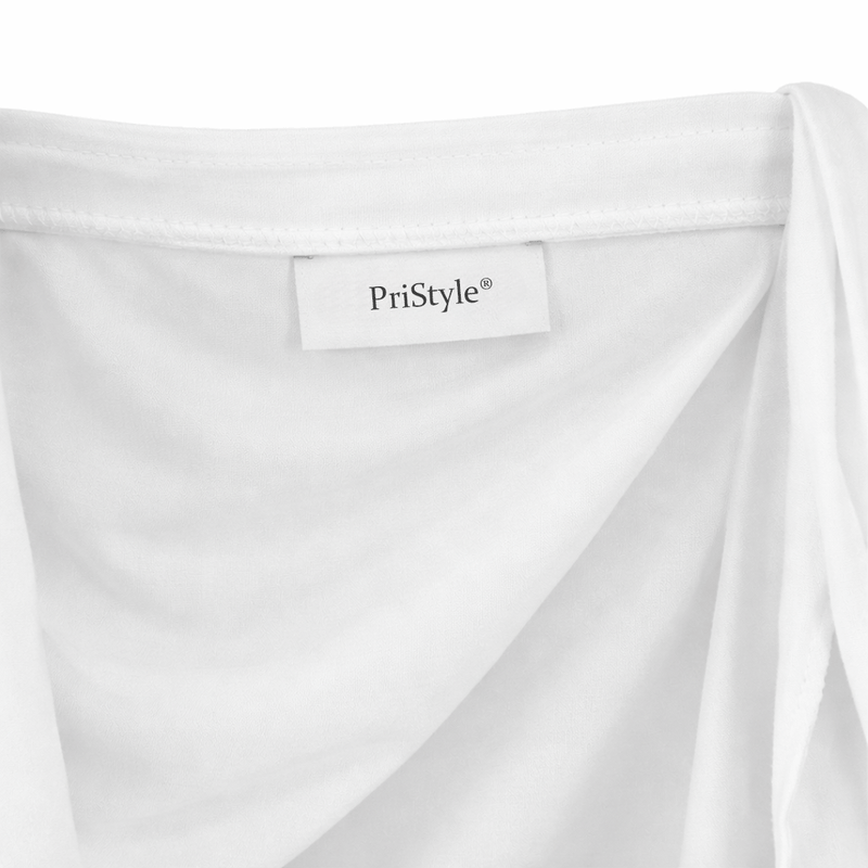 Fashion, accesorii si bijuterii - Femei - Lenjerie si pijamale femei - Imbracaminte de plaja femei - Fusta de Plaja Dama, Pareo Reglabil Lateral, Marime Universala, Alba - Infinity.ro