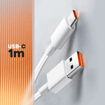 Laptop, Telefoane si Tablete - Telefoane mobile si accesorii - Accesorii Telefoane - Incarcatoare telefoane - Set Incarcator 67W si cablu USB-C la USB-A pentru Telefoane cu mufa USB-C Android si Apple iPhone 15 / 15 Pro /, Alb, 1m - Infinity.ro