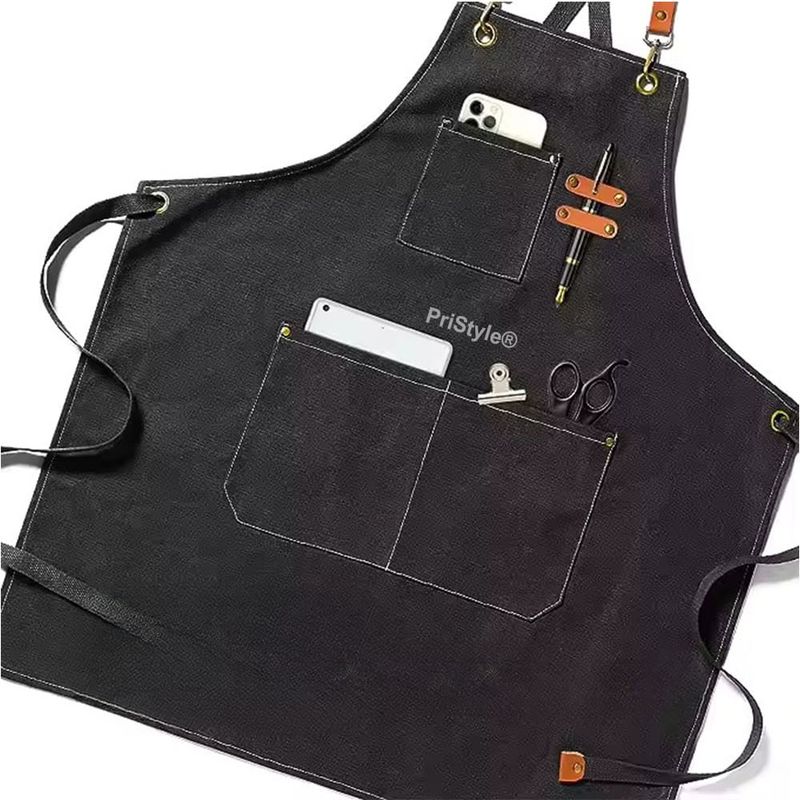 Casa si Gradina - Textile si covoare - Textile bucatarie - Sorturi bucatarie si gratar - Sort pentru Bucatari, Chelneri, Barista din Bumbac Rezisent Tip Denim, Marime Universala Reglabila, Roz - Infinity.ro