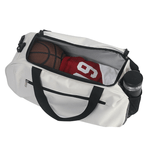 Sport si Outdoor - Echipament Sportiv - Accesorii echipament sportiv - Genti si borsete fitness - Geanta pentru Sala, Fitness sau Echipament de Sport, Alb, 50x18x26cm - Infinity.ro