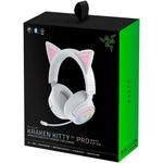 PC, gaming si accesorii - Gaming - Accesorii gaming - Controlere, Volane si Casti gaming - Casti wireless Razer Kraken Kitty V3 Pro, THX Spatial Audio, iluminare RGB, microfon detasabil unidirectional, Alb - Infinity.ro