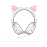 PC, gaming si accesorii - Gaming - Accesorii gaming - Controlere, Volane si Casti gaming - Casti wireless Razer Kraken Kitty V3 Pro, THX Spatial Audio, iluminare RGB, microfon detasabil unidirectional, Alb - Infinity.ro