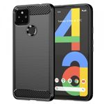Laptop, Telefoane si Tablete - Telefoane mobile si accesorii - Accesorii Telefoane - Huse telefoane - Husa pentru Google Pixel 4a 5G, Techsuit, Carbon, Neagra - Infinity.ro