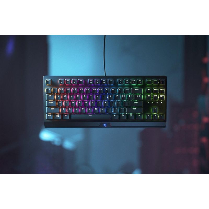 PC, gaming si accesorii - Periferice PC - Tastaturi - KB Razer BlackWidow V3 TKL Gam Yellow Sw - Infinity.ro