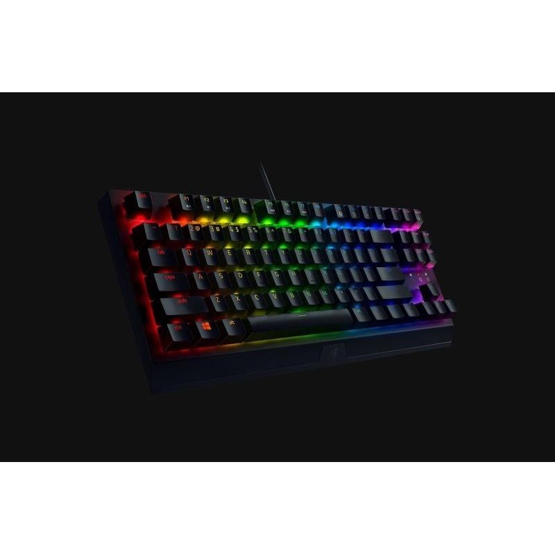 PC, gaming si accesorii - Periferice PC - Tastaturi - KB Razer BlackWidow V3 TKL Gam Yellow Sw - Infinity.ro