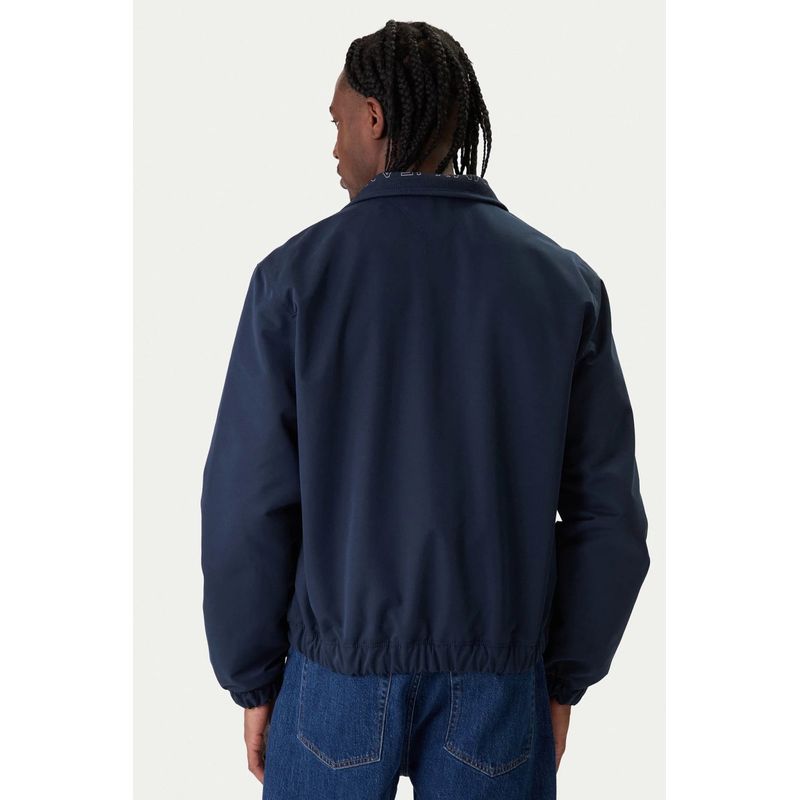 Fashion, accesorii si bijuterii - Barbati - Imbracaminte - Jachete si geci barbati - Geaca barbati Tommy Jeans Essential DM0DM22720 M INTL Bleumarin - Infinity.ro